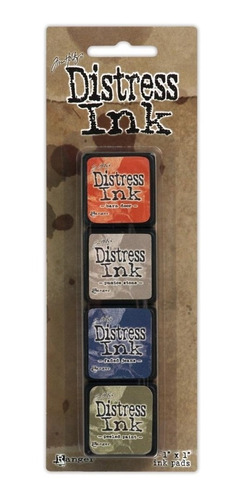 Imagem 1 de 1 de Tim Holtz Distress Ink Pad Mini Kit #3 