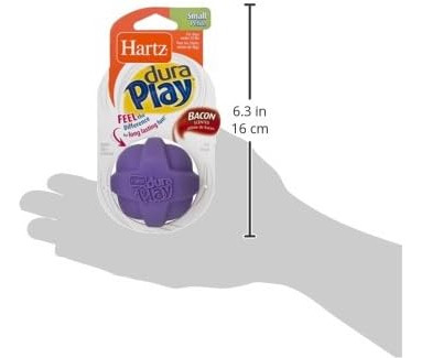Pelota Para Mascota Hartz Duraplay, Talla S, Color Aleatorio