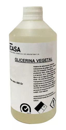 Glicerina Vegetal X 500ml.