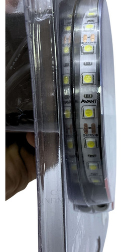 Fita De Led + Fonte 14,4w Branco Frio 6500k Avant Quarto