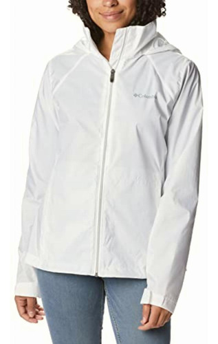 Columbia Chaqueta Switchback Iii Para Mujer, Blanca, Xl