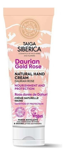  Natura Siberica Crema Para Manos Nutricion X 75ml