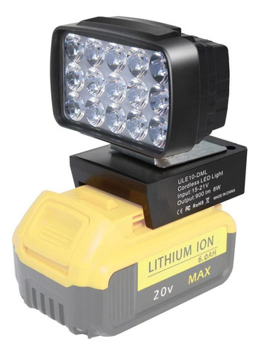 Linterna De Trabajo, Luz Led De 18 V/20 V Para Makita/dewalt