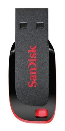 Imagen 1 de 2 de Pendrive Sandisk 16gb Cruzer Blade 2.0 Usb Flash Driver