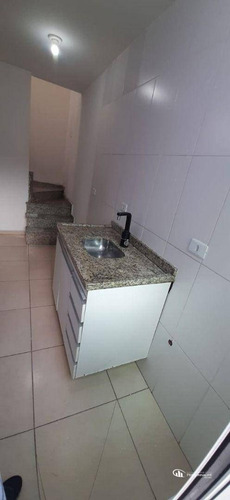 Imagem 13 de 17 de Cobertura Com 2 Dormitórios À Venda, 80 M² Por R$ 285.000 - Vila Linda - Santo André/sp - Co0080