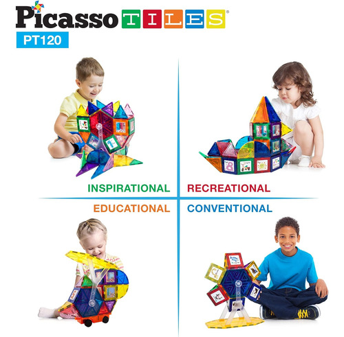 Picassotiles Juego De Construcción De Bloques De Construcció
