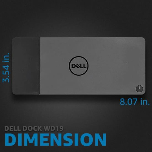 Paquete De Estaciones De Acoplamiento Koncept Dell Wd19 De 1