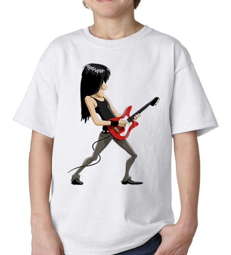 Remera De Niño Rock Guitarra Electrica Musica