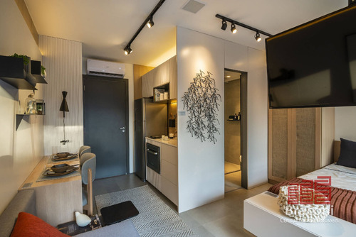Imagem 6 de 15 de Mobi One Liberdade - Studio A Venda E Apartamento 1 Dorm Próximo Ao Metrô - 7012