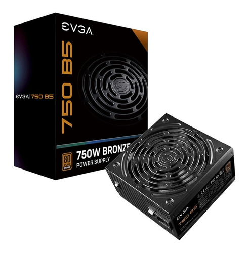 Fuente Poder Evga 750w 80+ Bronze Modular 220-b5-0750-v1