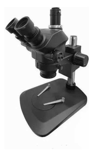 Microscópio estereoscópico profissional Kaisi 37045A  preto 