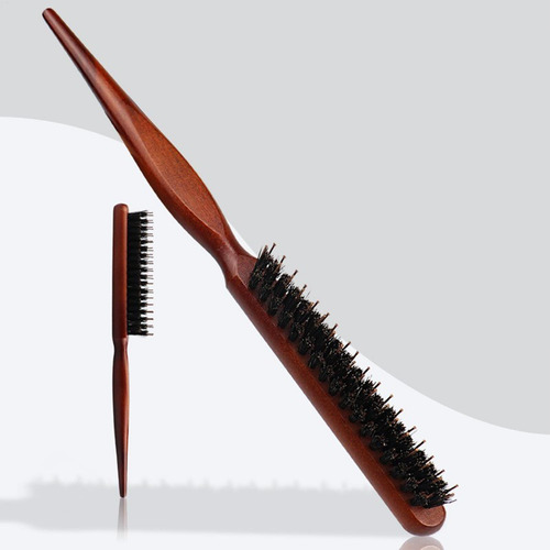 Cepillo De Pelo De Cerdas Cepillo Alisador De Cabello Peine