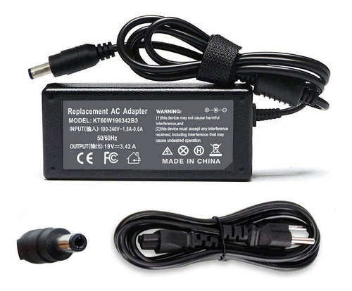 Cargador 19v Para Monitor Lcd Hp Vh240a, 22cwa, 27f, 27x