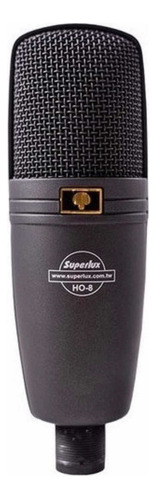 Microfone Superlux HO-8 Condensador Supercardióide cor preto