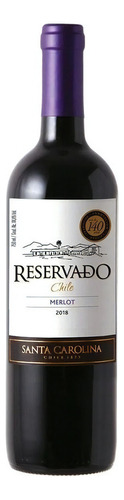 Vino Santa Carolina Merlot 750 Ml