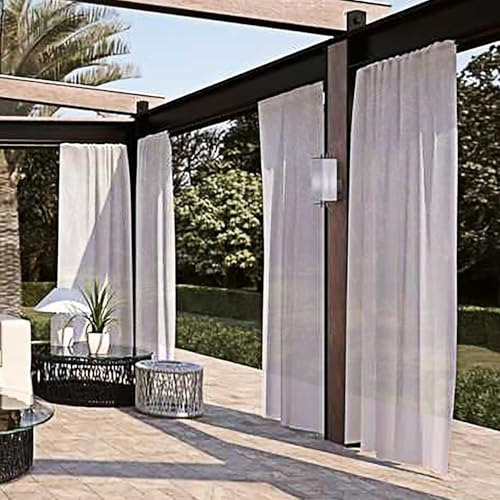 Cortinas Transparentes Para Exteriores Impermeables Spacedre
