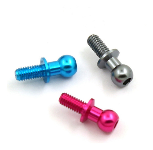 10 Tornillos Hexagonales De Metal M3 Para Tt01 Tt02 Sak