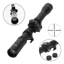 Comprar Mira Telescopica 4x20 Para Rifle Aire Comprimido + Montajes