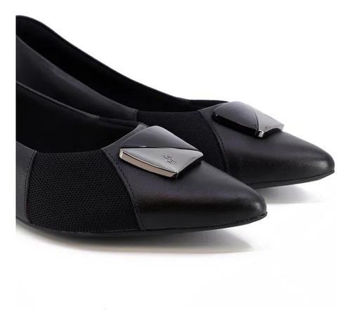 Scarpin Usaflex Bico Fino Protetor De Joanetes Super Macio