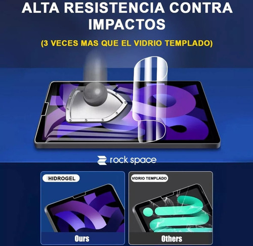 Lamina De Hidrogel Rock Space Para Tablet Kindle Modelos
