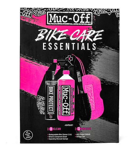 Kit Cuidado Esencial P/bicicletas Elementos 4 En 1 Muc-off