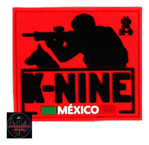 Parche K9 K-9 Knine Militar Policia Binomio Tactico Perro Rk