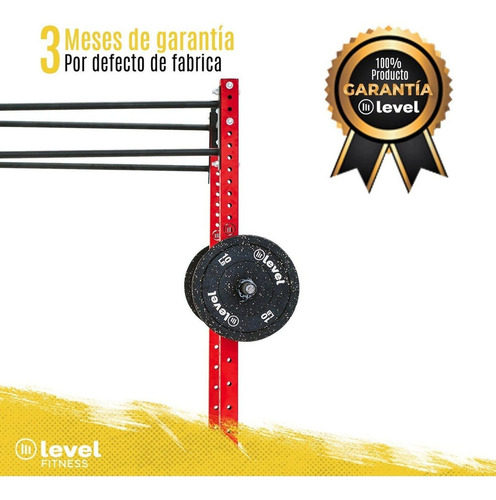 Power Rack De Pared Lima Sentadillas Dominadas Crossfit Colo