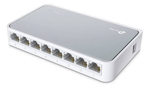 Switch Tp Link 8 Portas Ls1008d 100mbps 