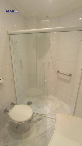 Imagem 7 de 20 de Apartamento Com 3 Dormitórios, 130 M² - Venda Por R$ 750.000,00 Ou Aluguel Por R$ 4.000,00 - Pitangueiras - Guarujá/sp - Ap6309