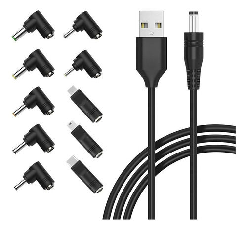 Belker Cable De Alimentacin Universal De 5 V Cc Usb A Cc De 