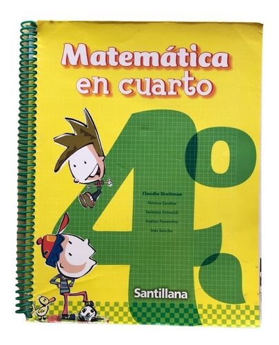 Matemática En Cuarto - Broitman -  Santillana