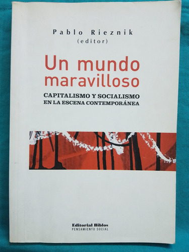 Un Mundo Maravilloso Capitalismo Y Socialismo  Pablo Rieznik