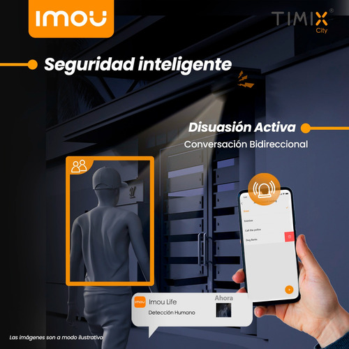Kit X3 Cámara De Seguridad Imou Wifi Ip Exterior +64gb