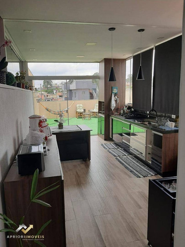 Cobertura Com 2 Dormitórios À Venda, 120 M² Por R$ 420.000,00 - Vila Tibiriçá - Santo André/sp - Co0922