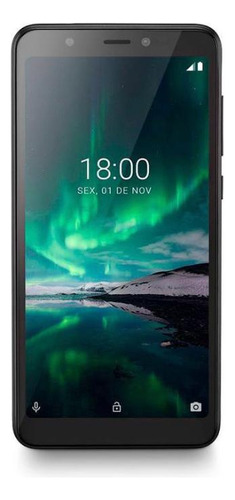 Celular Multi F Pro Preto 16gb P9118 Multilaser 4g Ram 1gb