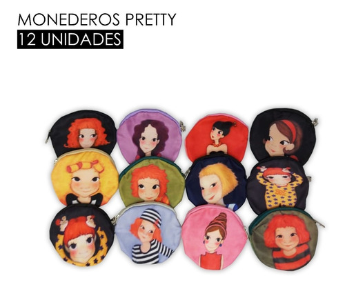 Monederos Pretty/ 12 Unidades / Cute