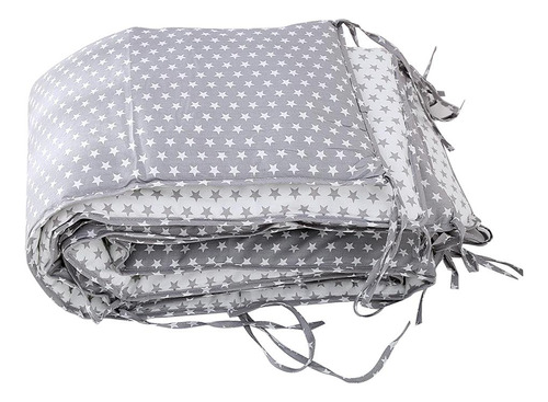 Cama De Bebé Parachoques Transpirable Lavable Forro De Cuna