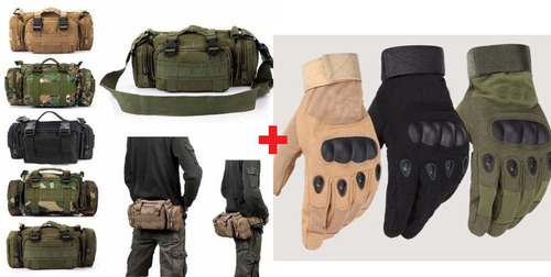 Banano Militar+ Guante Tactico Pesca Caza / Hiking Outdoor