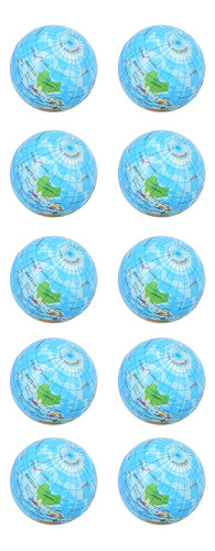 Esponja Globe Squeeze Stress Spongy Balls World Stress, 10 U