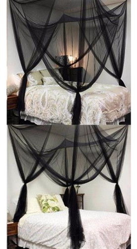 . 4 Corner Post Bed Canopy Net Full Queen King Size Netting