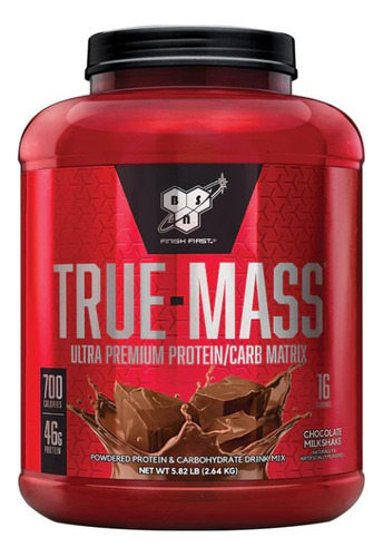 Bsn True Mass Ganador De Masa 5,82 Lb Gainer - Envio Gratis