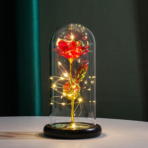 Lámpara Flores Rosas Artificiales, Regalo Para Mamá Y Novia