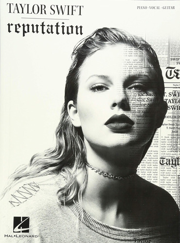 Libro: Taylor Swift Reputation Piano, Vocal And Guitar