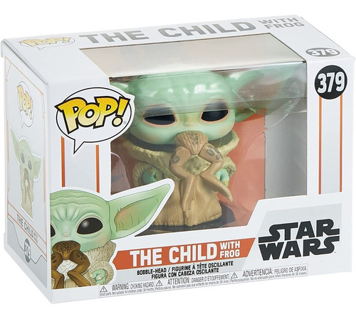 Pop! Star Wars- The Mandalorian - The Child With Frog