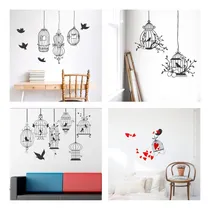 Comprar Vinilos Decorativos Pajaros Y Jaulas 2 Para Pared
