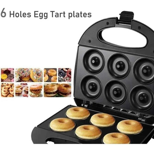 Maquina De Donas Donuts Mini Donas Mini Donuts 750wma Color Negro