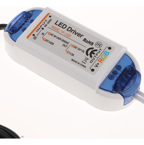Led Integrado Rgb Power Controller 5a + Rgb Strip Light