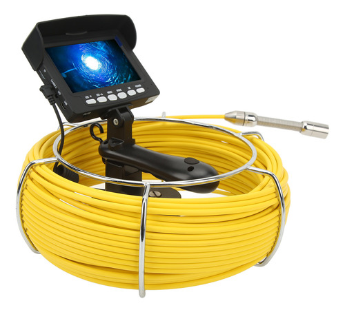 Cámara Endoscópica De 17 Mm, Portátil, Con Monitor De 4,3 Pu