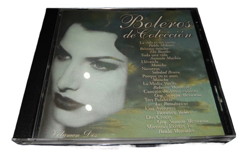 Boleros De Colección Vol.2 Cd 1998 Okm Sin Uso Impecable  !
