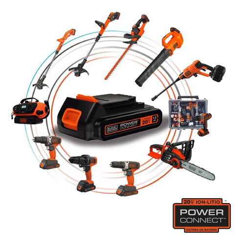 Imagen 8 de 12 de Rotomartillo 3/8'' 20v Max Black+decker Bcd704c1-b3
